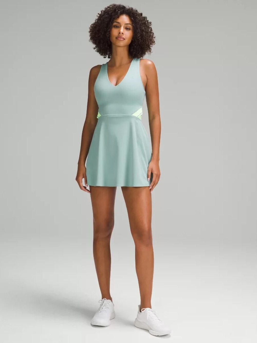 Like New | Lululemon VNeck Racerback Tennis Dress (6) - Picture 2 of 7